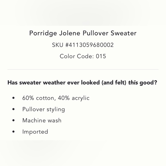 Anthropologie Porridge Jolene Pullover Sweater in Western Dog Motif NEW - Picture 5 of 6